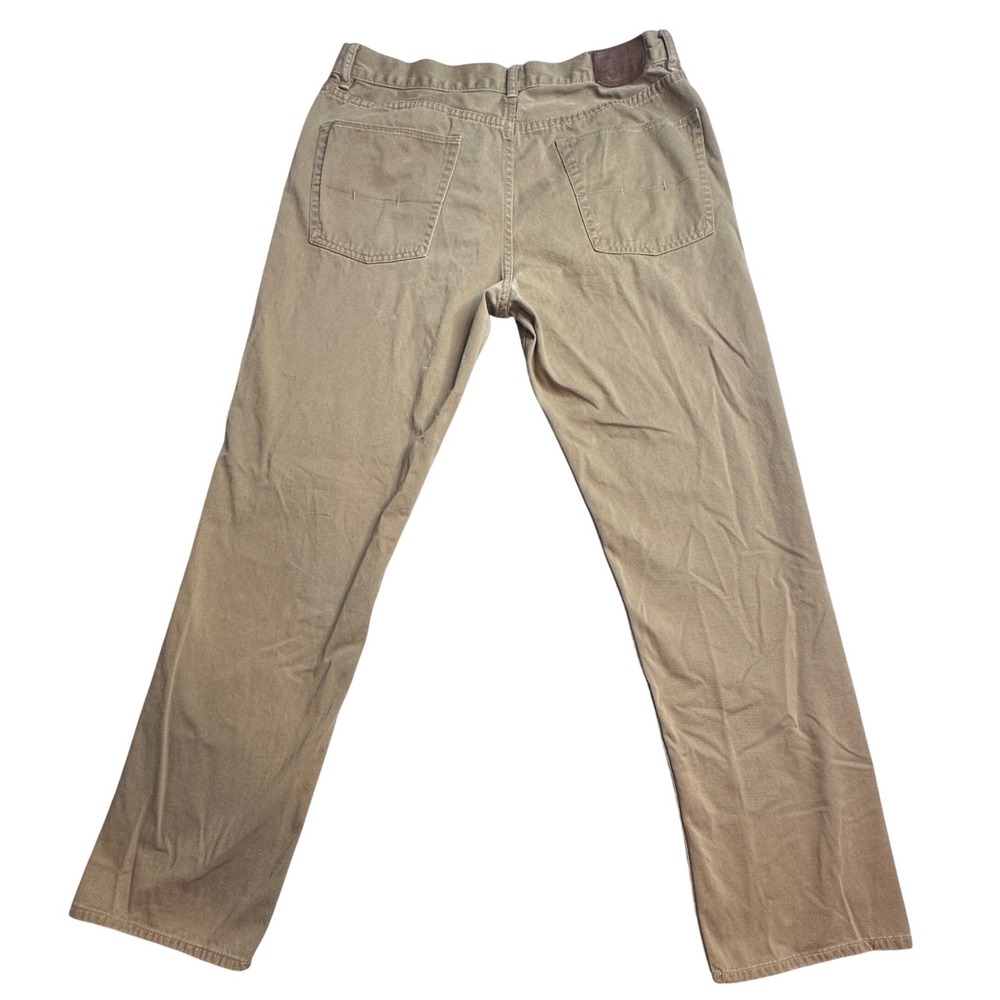 Polo Ralph Lauren Pants Mens 35x32 (33x31) Tan Khaki Straight Leg Chino Casual